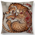 TIGER CUSHION COVER CHINESE DIVINITY Tiger-Universe