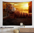 TIGER DIVINE PRINT TAPESTRY Tiger-Universe