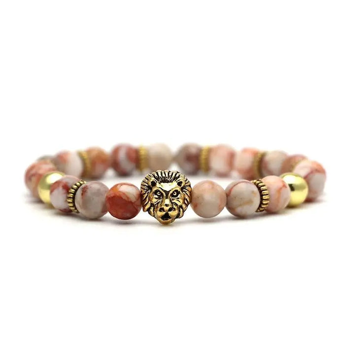 TIGER EYE BRACELET EFFIGY JAGUAR
