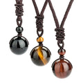 Tiger Eye Gemstone Necklace Tiger-Universe
