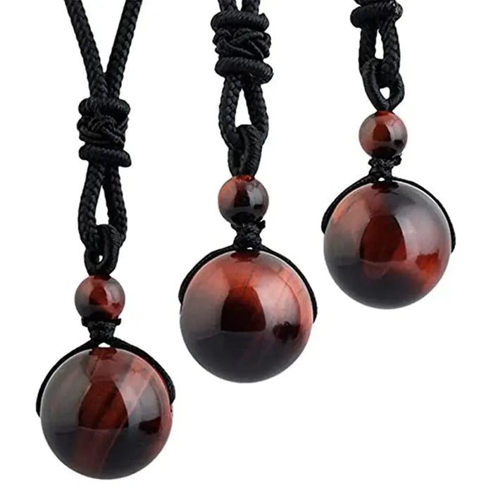 Tiger Eye Gemstone Necklace Tiger-Universe