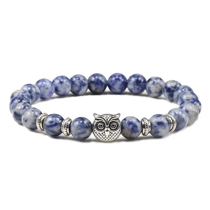 TIGER EYE OWL BRACELET