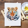 TIGER HEAD CHEST TEMPORARY TATTOO Tiger-Universe