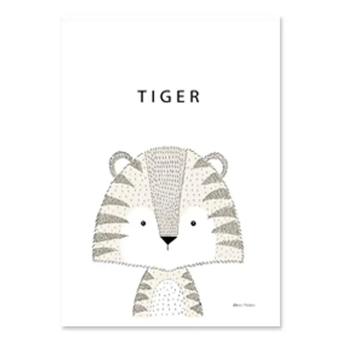 TIGER PAINTING FOR CHILD Tiger-Universe