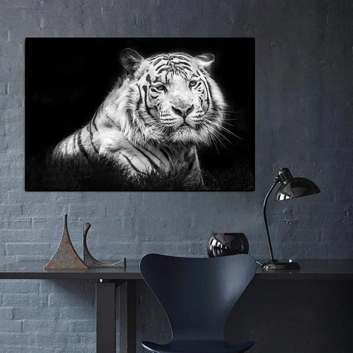 TIGER PAINTING FROM THE PAST Tiger-Universe