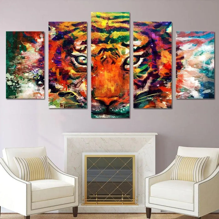 TIGER PAINTING WATERCOLOR Tiger-Universe
