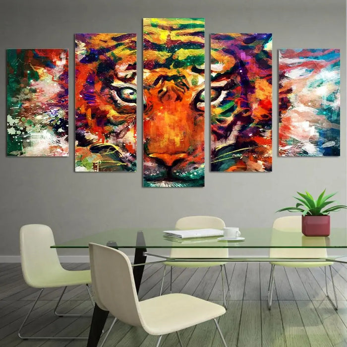 TIGER PAINTING WATERCOLOR Tiger-Universe