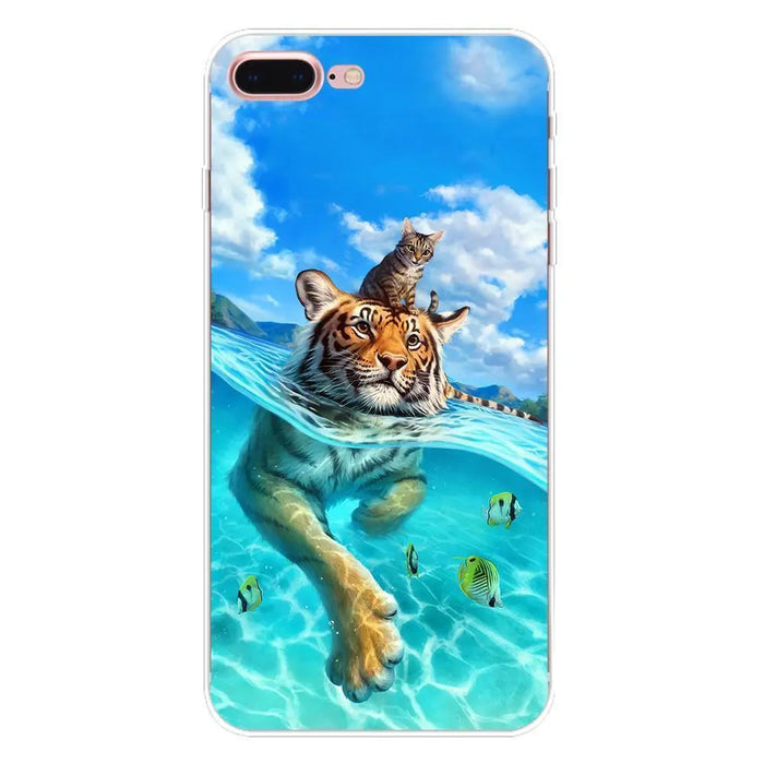 TIGER PHONE CASE FELINE FRIENDSHIP Tiger-Universe