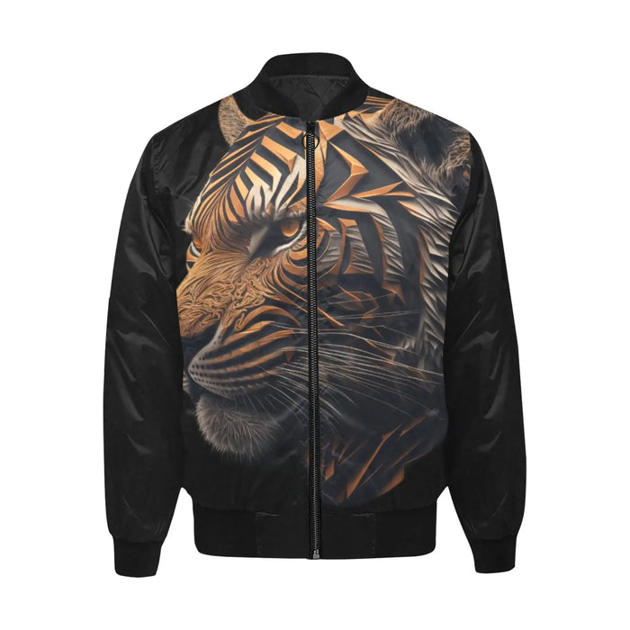 Tiger Print Jacket Mens Tiger-Universe