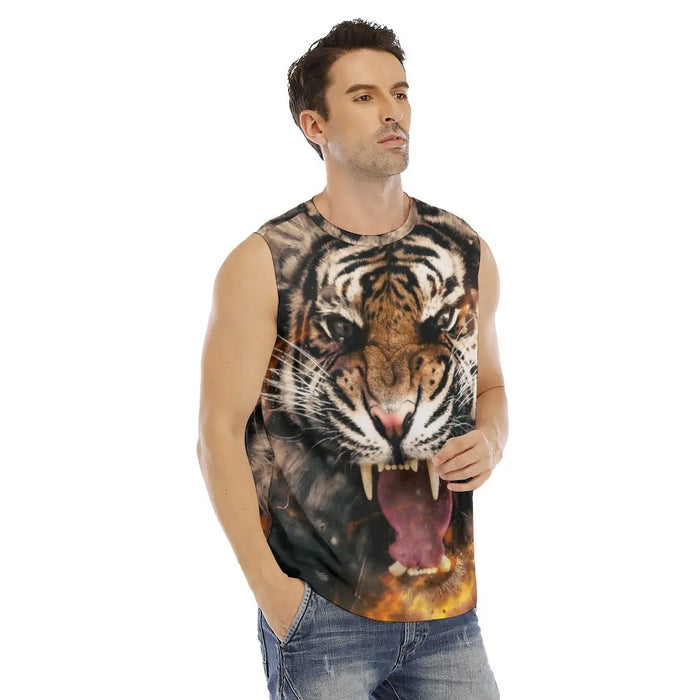 Tiger Print Tank Top Tiger-Universe