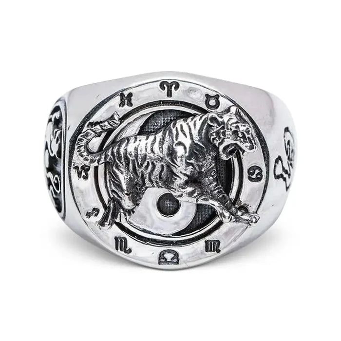 TIGER SIGNET RING ASTROLOGY Tiger-Universe