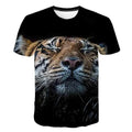 TIGER T SHIRT BLACK MEDITATION Tiger-Universe