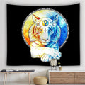 TIGER TAPESTRY YIN AND YANG Tiger-Universe
