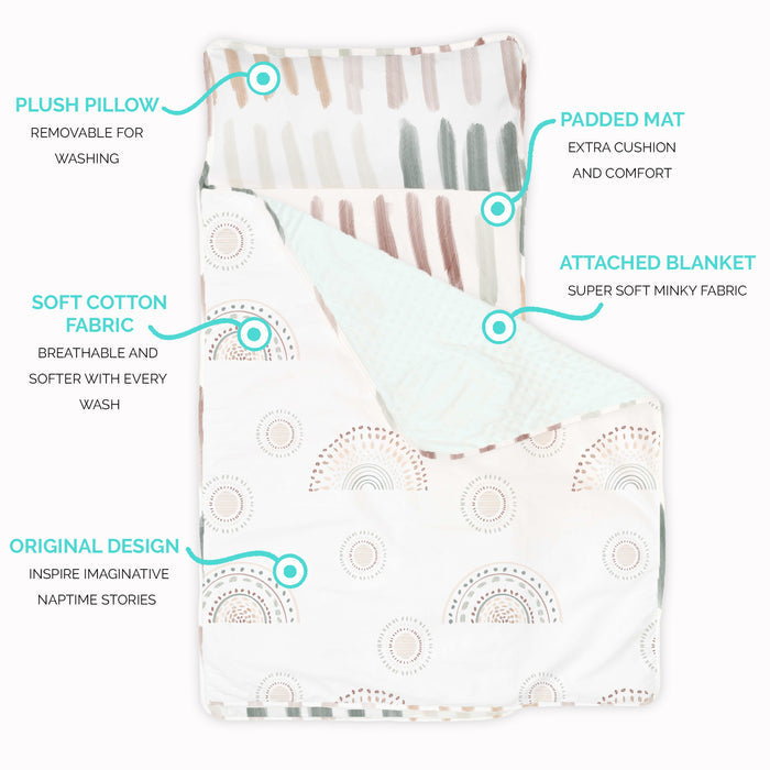 Toddler Nap Mat - Rainbow Dash
