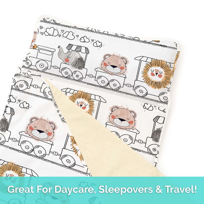 Toddler Nap Mat - Zoo Train