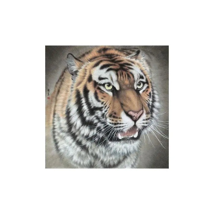 TRADITIONAL TIGER CANVA PAINTING Tiger-Universe