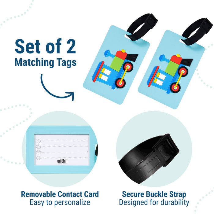Train Bag Tags (2 pk)