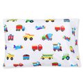 Trains, Planes & Trucks 100% Cotton Percale Pillowcase