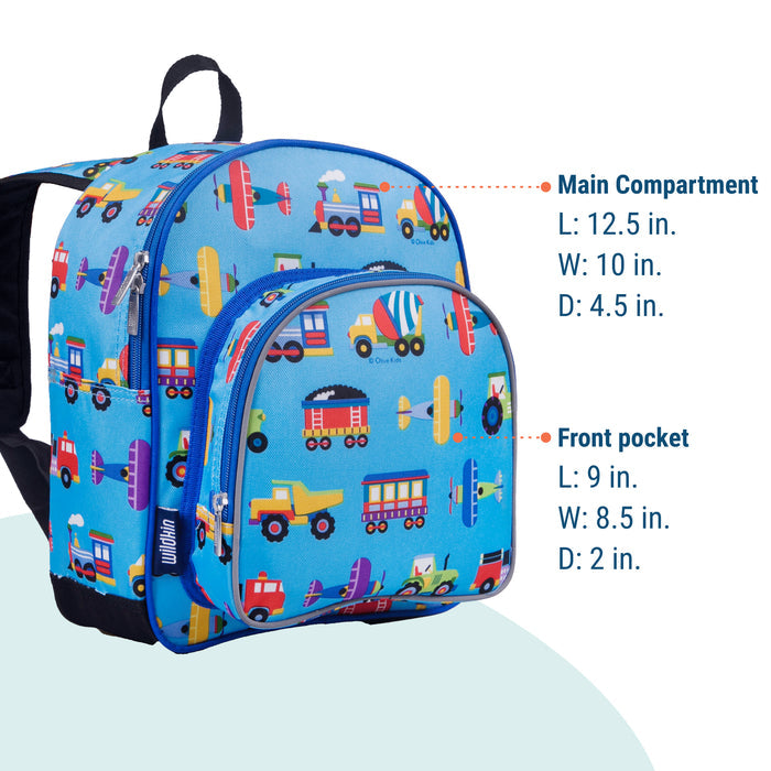 Trains Planes & Trucks Backpack