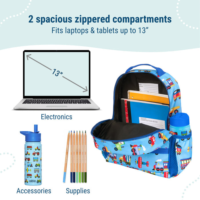 Trains, Planes & Trucks ECO Backpack