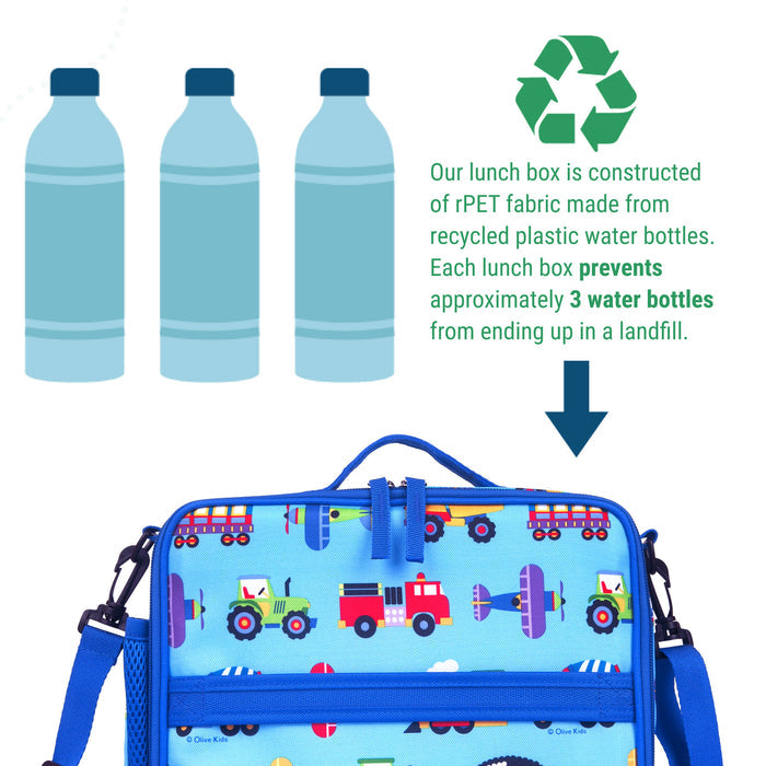 Trains, Planes & Trucks ECO Lunch Box