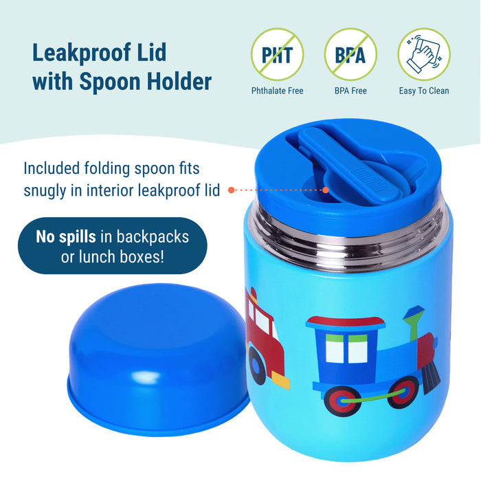 Trains, Planes & Trucks Insulated Food Jar - 10oz