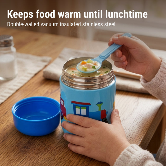 Trains, Planes & Trucks Insulated Food Jar - 10oz