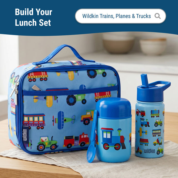 Trains, Planes & Trucks Insulated Food Jar - 10oz