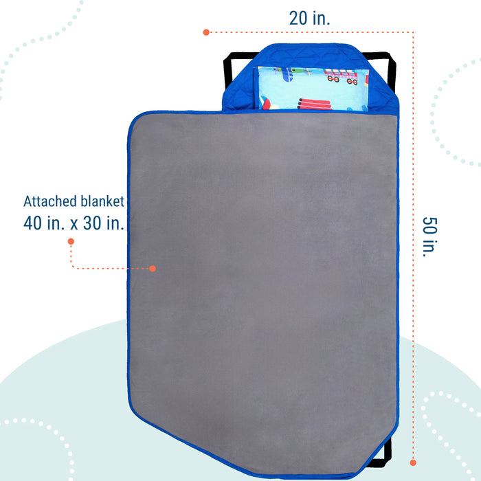 Trains, Planes & Trucks Modern Nap Mat