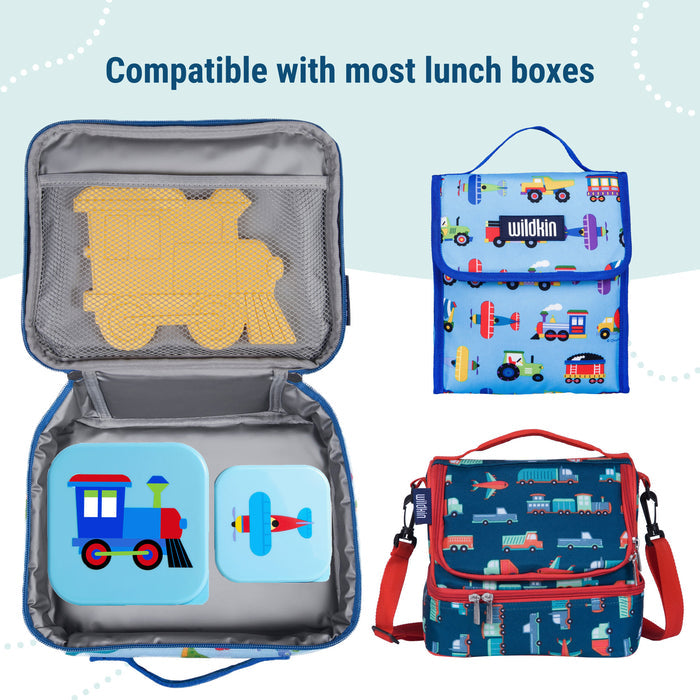 Trains, Planes & Trucks Nested Snack Containers