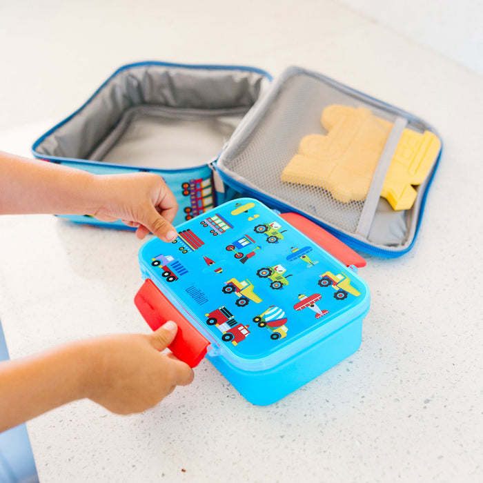 Trains, Planes & Trucks Reusable Food Container Bento Box