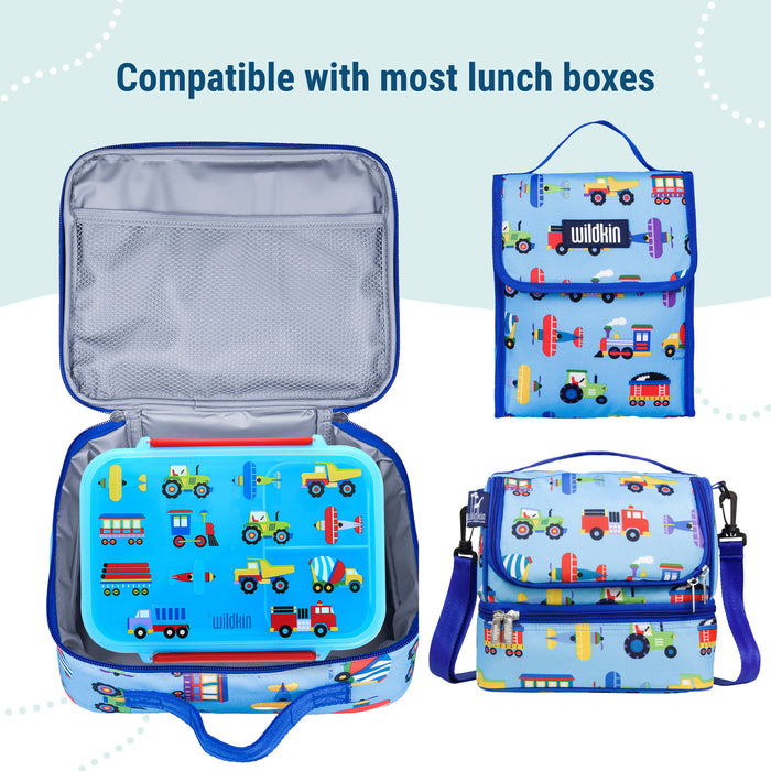 Trains, Planes & Trucks Reusable Food Container Bento Box