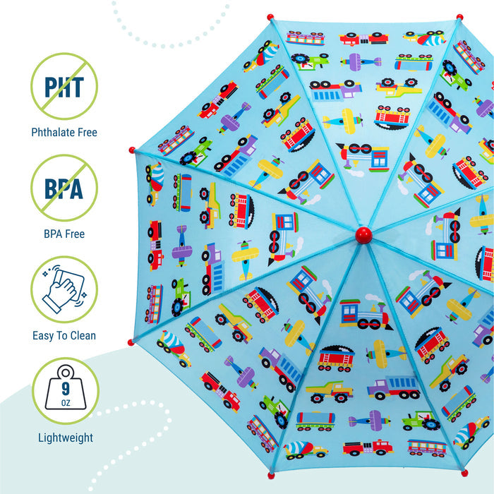 Trains, Planes & Trucks Umbrella