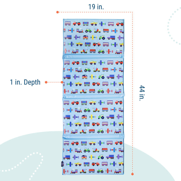Trains, Planes & Trucks Vinyl Rest Mat