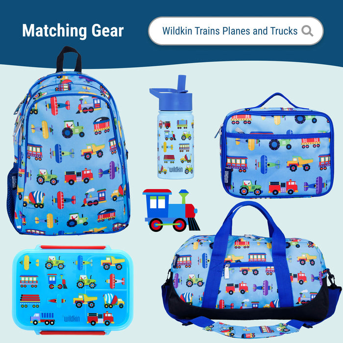 Trains, Planes & Trucks Vinyl Rest Mat