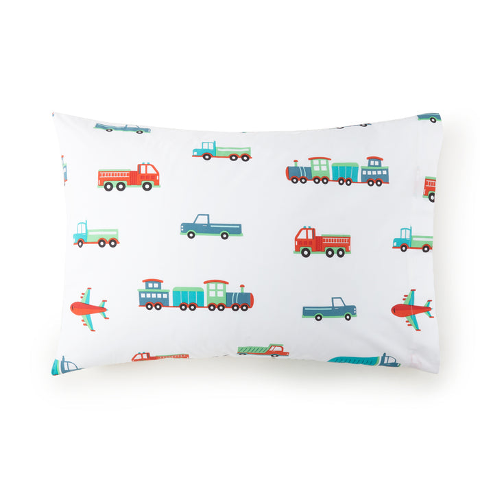 Transportation 100% Cotton Percale Sheet Set