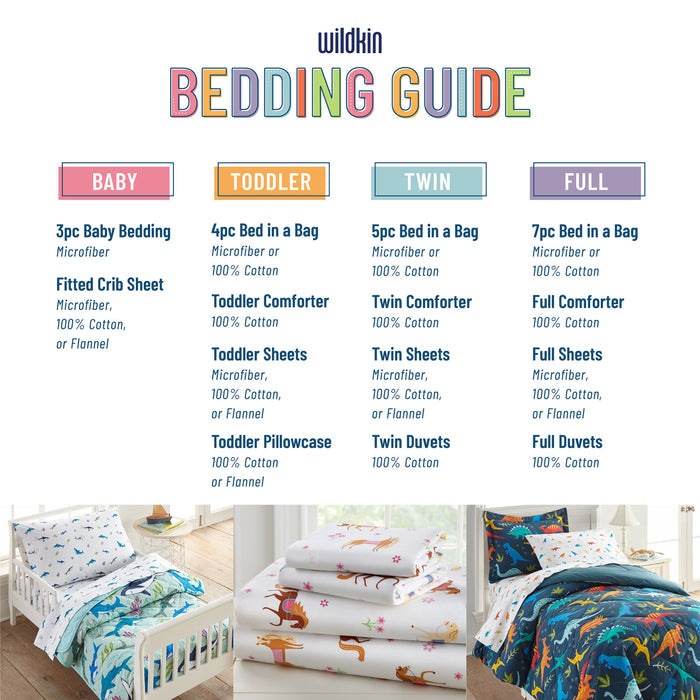 Transportation 100% Cotton Percale Sheet Set
