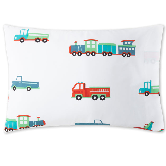 Transportation 100% Cotton Pillowcase