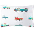Transportation 100% Cotton Pillowcase