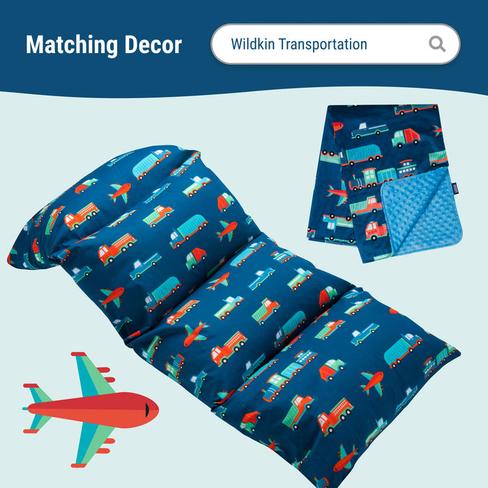 Transportation 100% Cotton Pillowcase