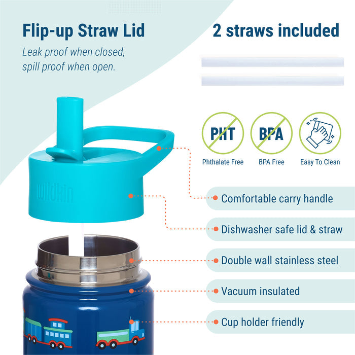 Transportation Steel Water Bottle