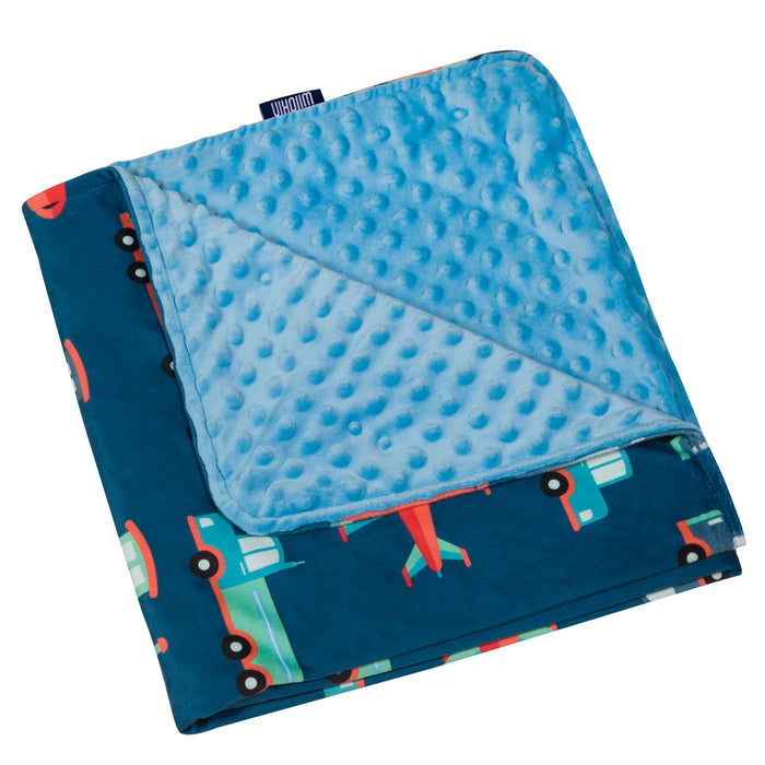 Transportation Velour Baby Blanket