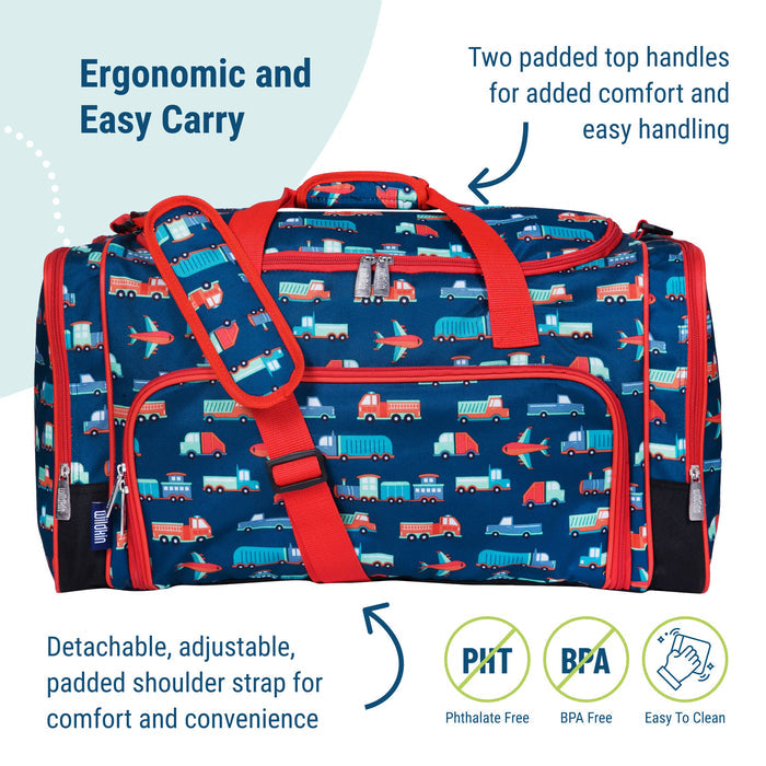 Transportation Weekender Duffel Bag