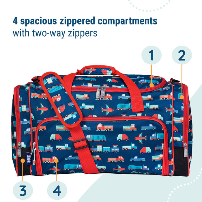 Transportation Weekender Duffel Bag
