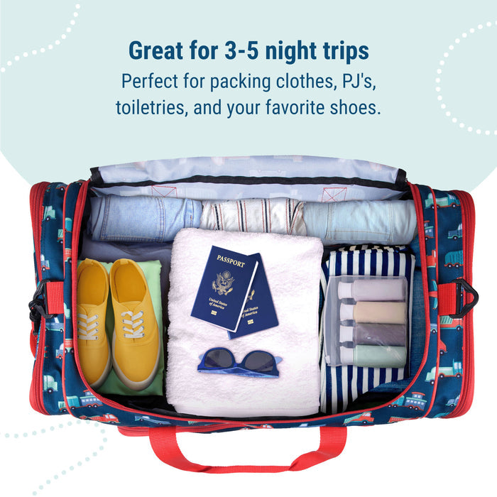 Transportation Weekender Duffel Bag