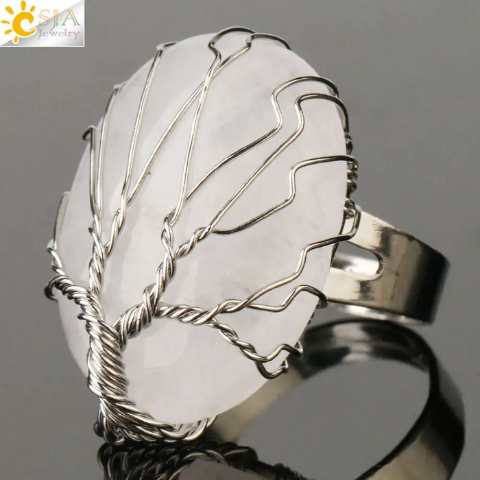 Adjustable / White Crystal