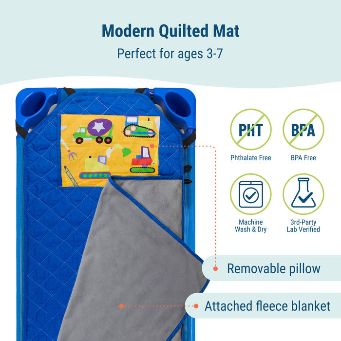 Under Construction Modern Nap Mat