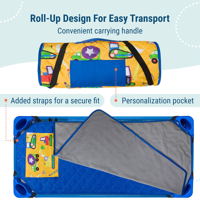 Under Construction Modern Nap Mat