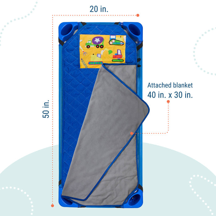 Under Construction Modern Nap Mat