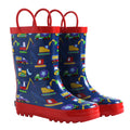 Under Construction Rubber Rainboots